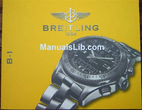 breitling b1 youtube|Breitling b 1 manual.